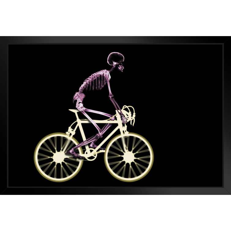 Trinx Skeleton Riding Ten Speed Bicycle X Ray Photo Photograph Xray
